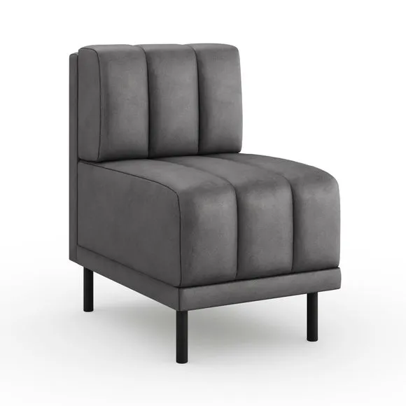 Amali Small Dining Bench, Faux Leather 6