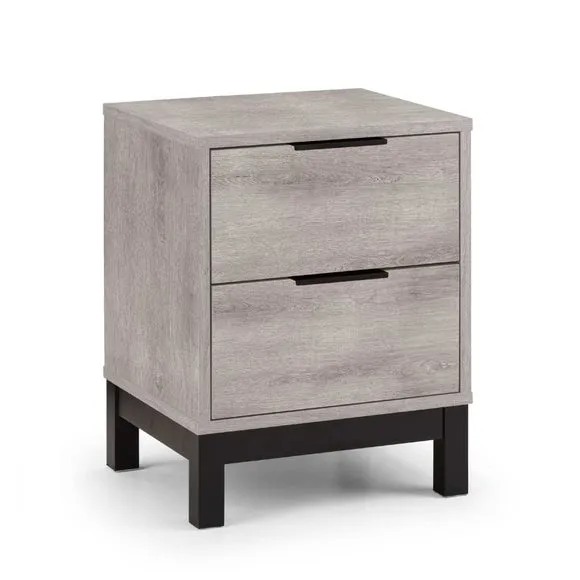 Return - Bali 2 Drawer Bedside Table 3