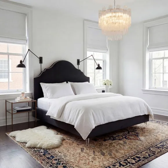 Quince Velvet Bed Frame