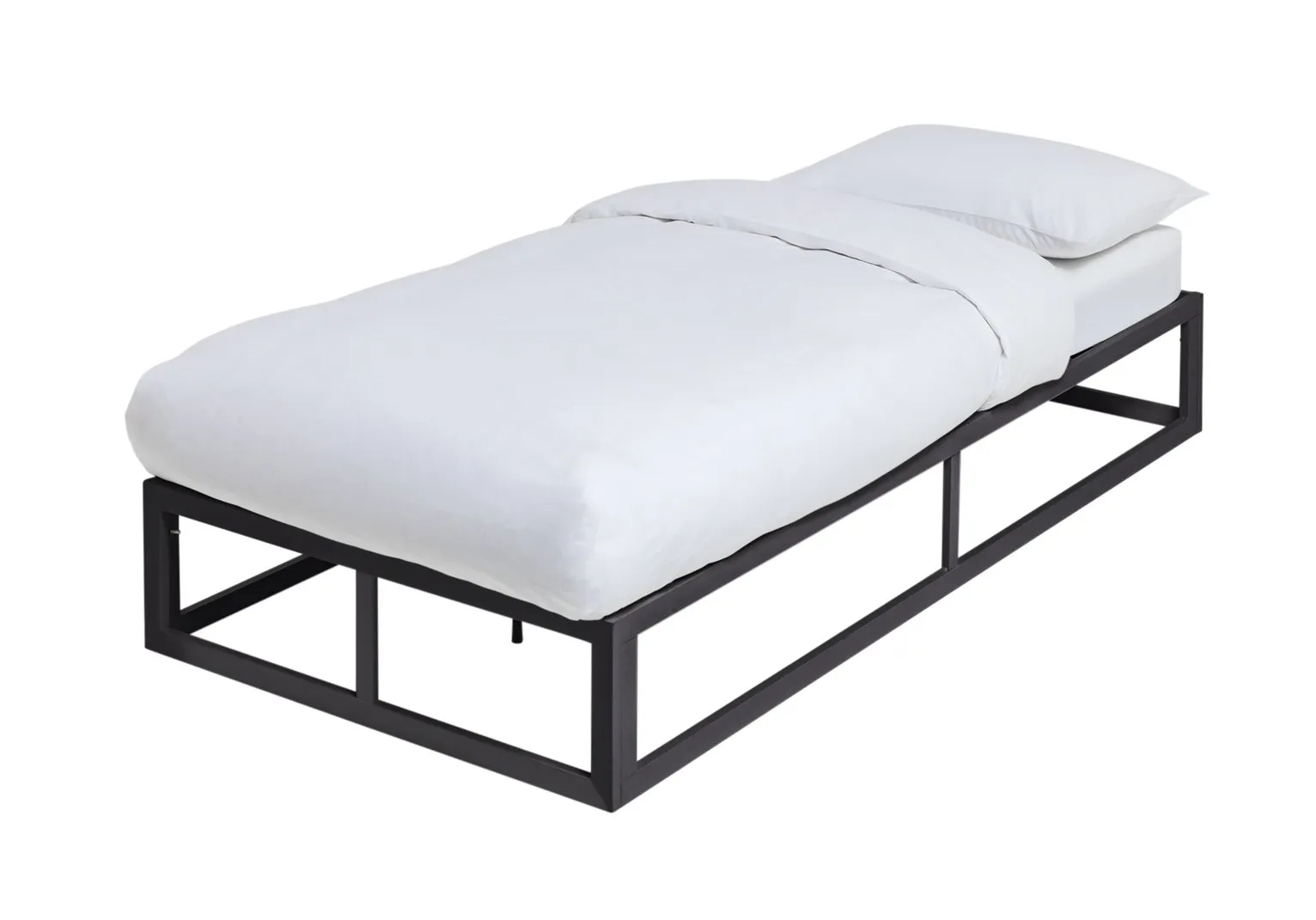 Habitat Platform Single Bed Frame - Black