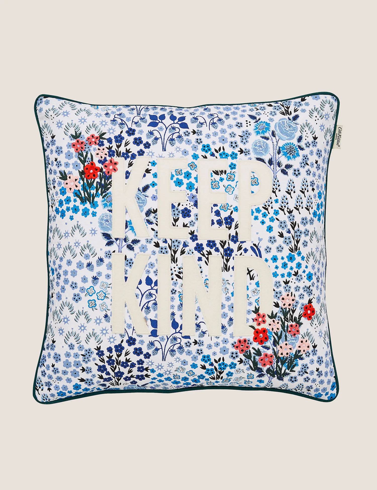 M&S Cath Kidston Pure Cotton Kindness Cushion