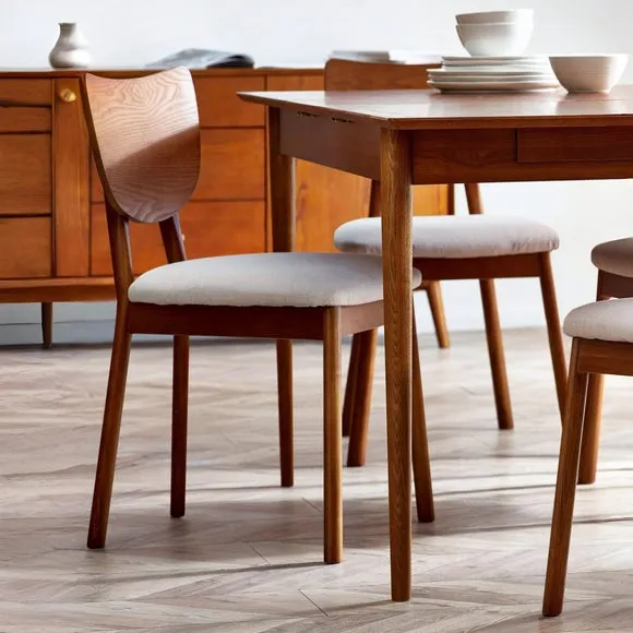 Lowry Set Of 2 Dining Chairs, Ash