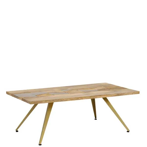 Leif Coffee Table  Natural Mango Wood