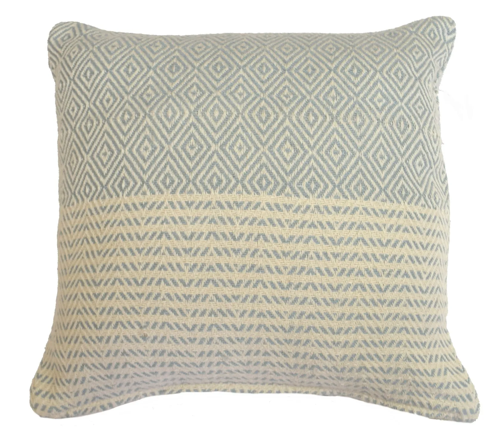 Rapport Home Rona Cushion Cover (43x43) in Duck Egg Blue 1