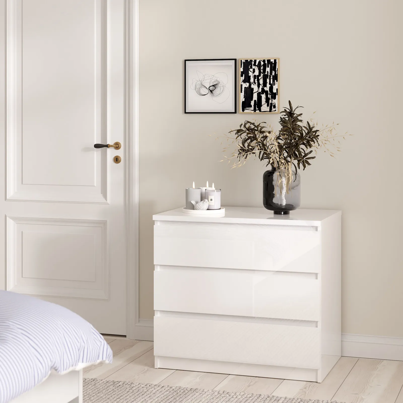 Furniture To Go Naia Chest of 3 Drawers in Natural 5