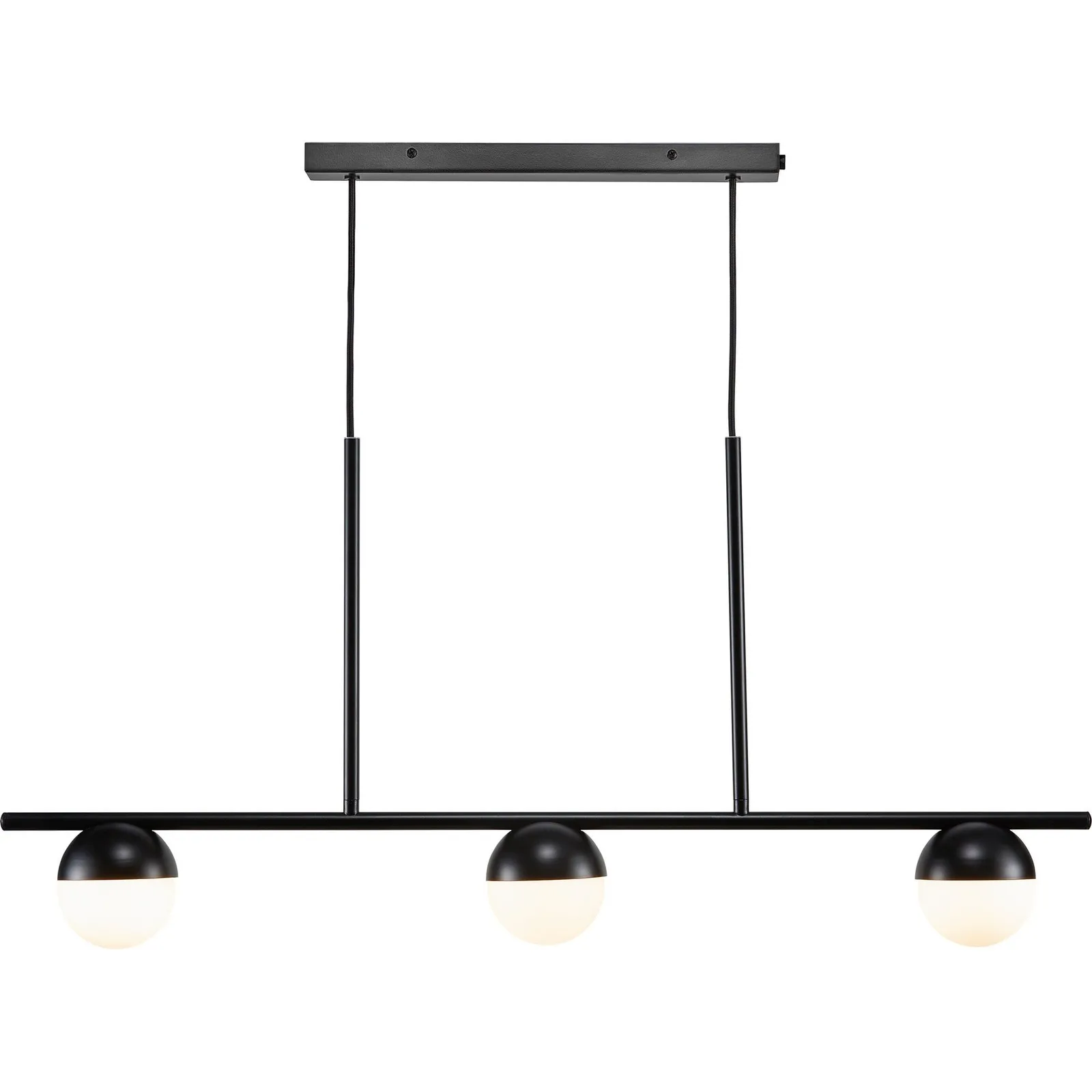 Nordlux Contina Pendant Light Black Metal Dining Room G9 Mains 10cm