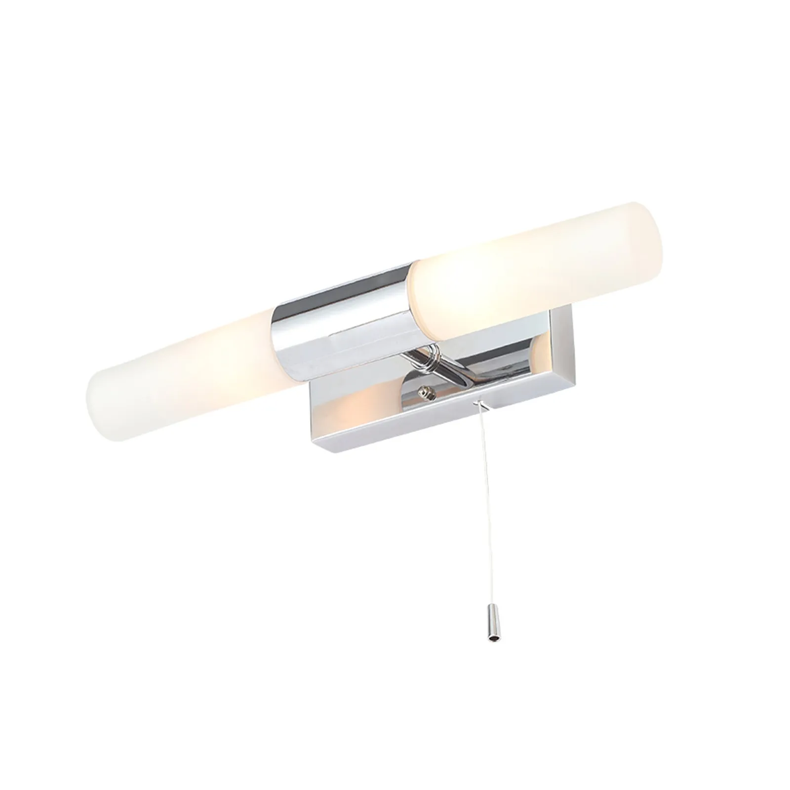 Spa Airies 2 Light Bathroom Wall Light Chrome