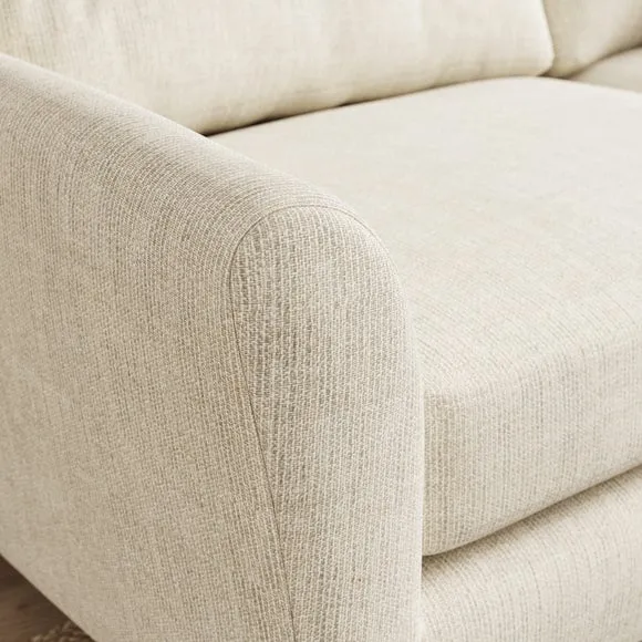 Sven Chunky Tonal Weave 3 Seater Sofa 4