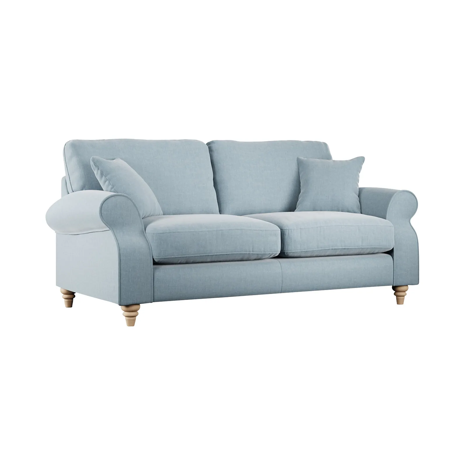 Hattie 3 Seater Sofa, Blue Fabric | Barker & Stonehouse 2