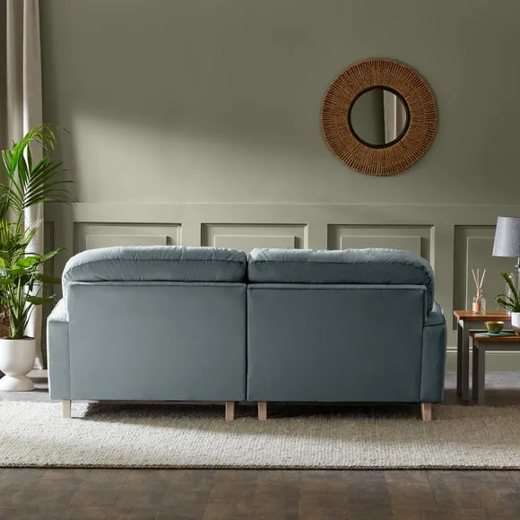Martha Vintage Velvet Corner Chaise 4