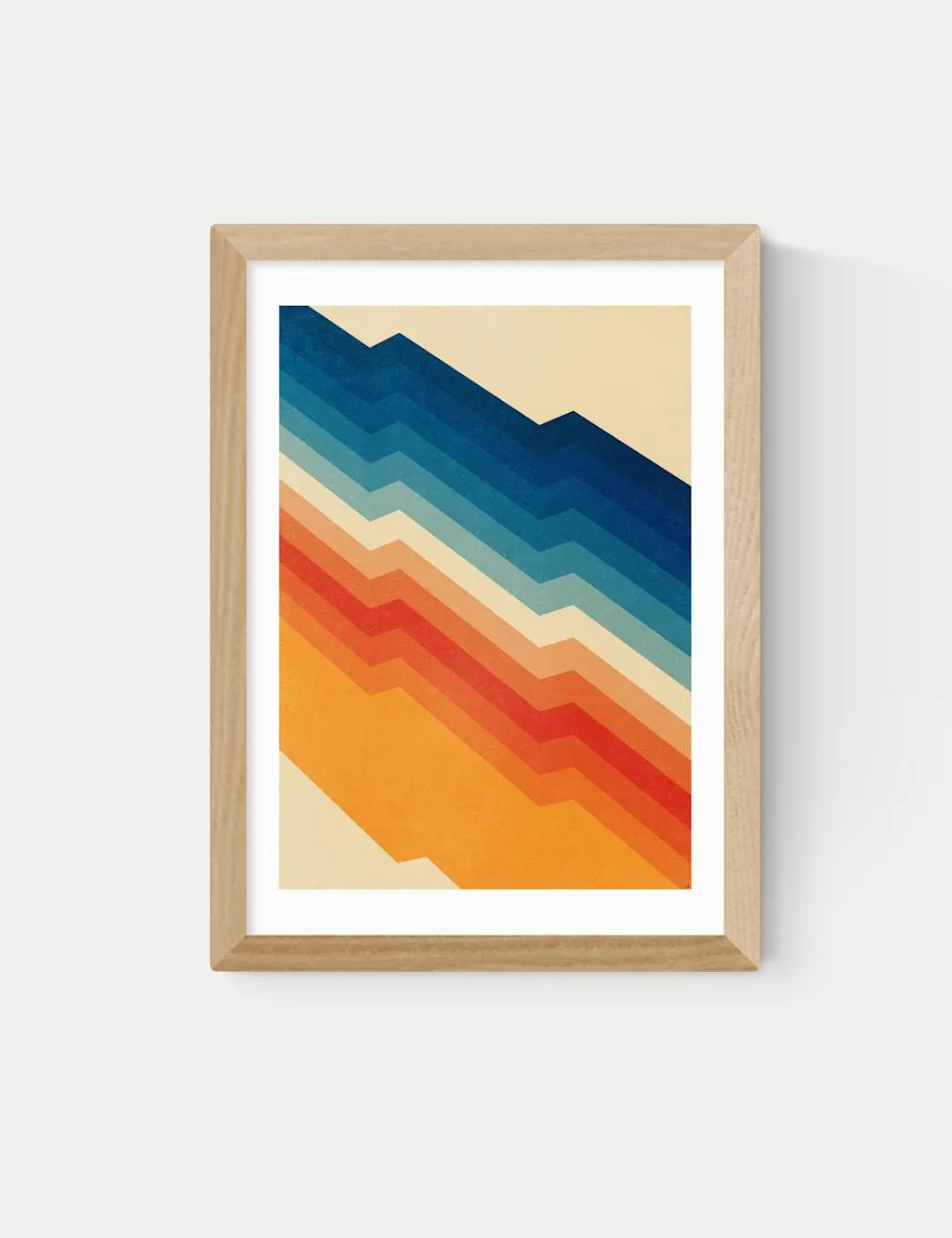 East End Prints Abstract Framed Art Natural