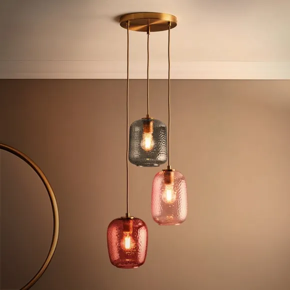 Melrose 3 Light Adjustable Cluster Ceiling Light 2