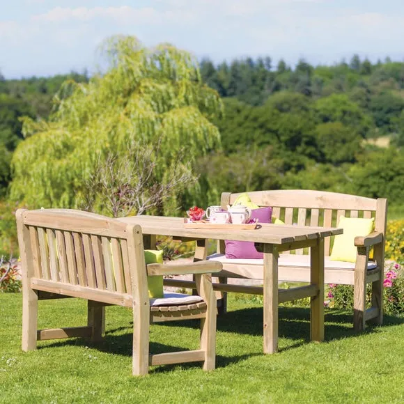 Emily 4 Seater Rectangle Dining Set 2