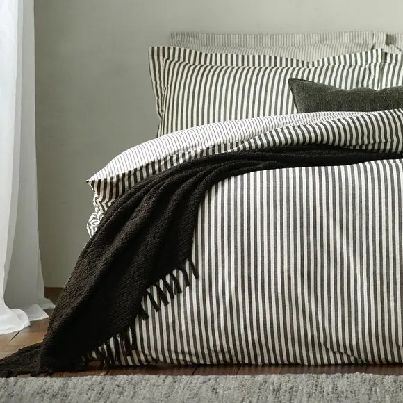Yard Hebden Reversible 100% Cotton Duvet Cover & Pillowcase Set 3
