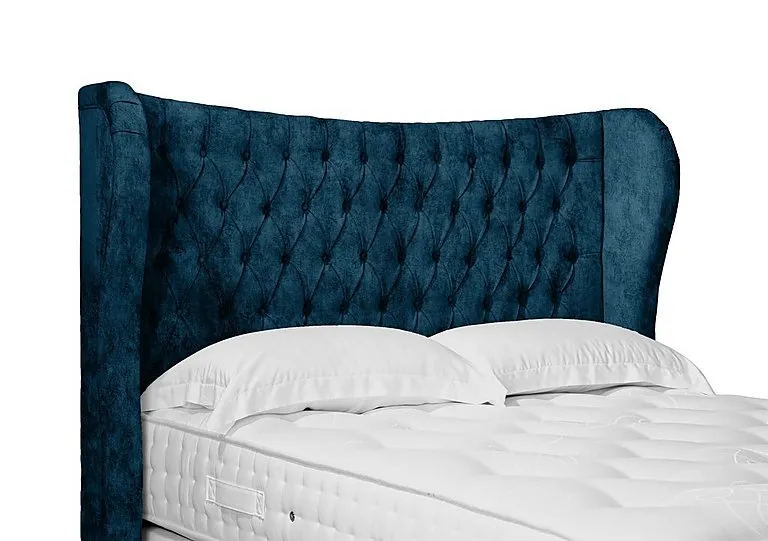 Artisan Collection Camber High Floor Standing Headboard - Double - Daytona Ocean