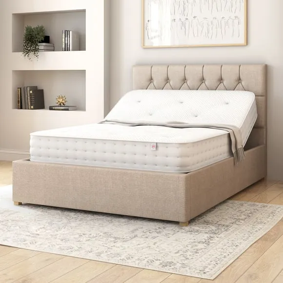 Olivier Eire Linen Adjustable Bed 3