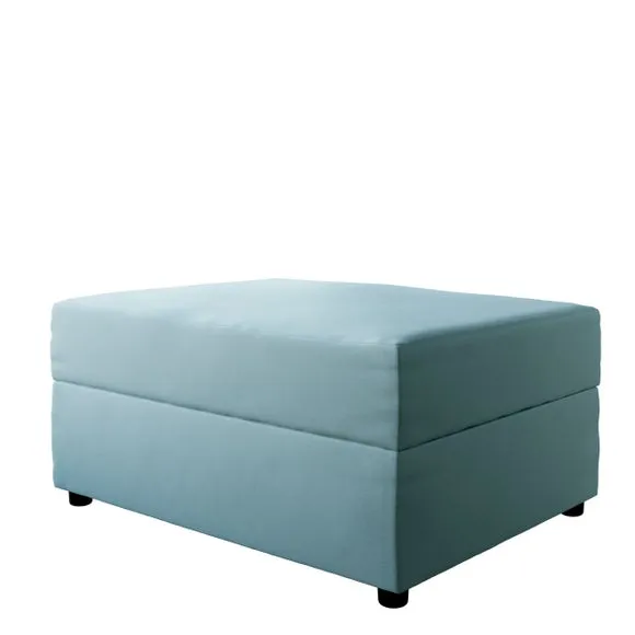Rectangle Opulent Velvet Storage Footstool 3