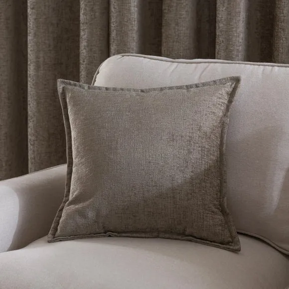 Chenille Square Oxford Cushion 1
