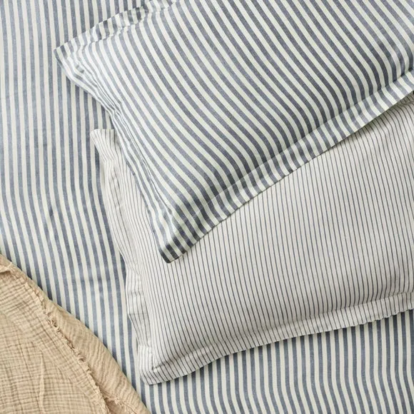 Yard Hebden 100% Cotton Oxford Pillowcase Pair