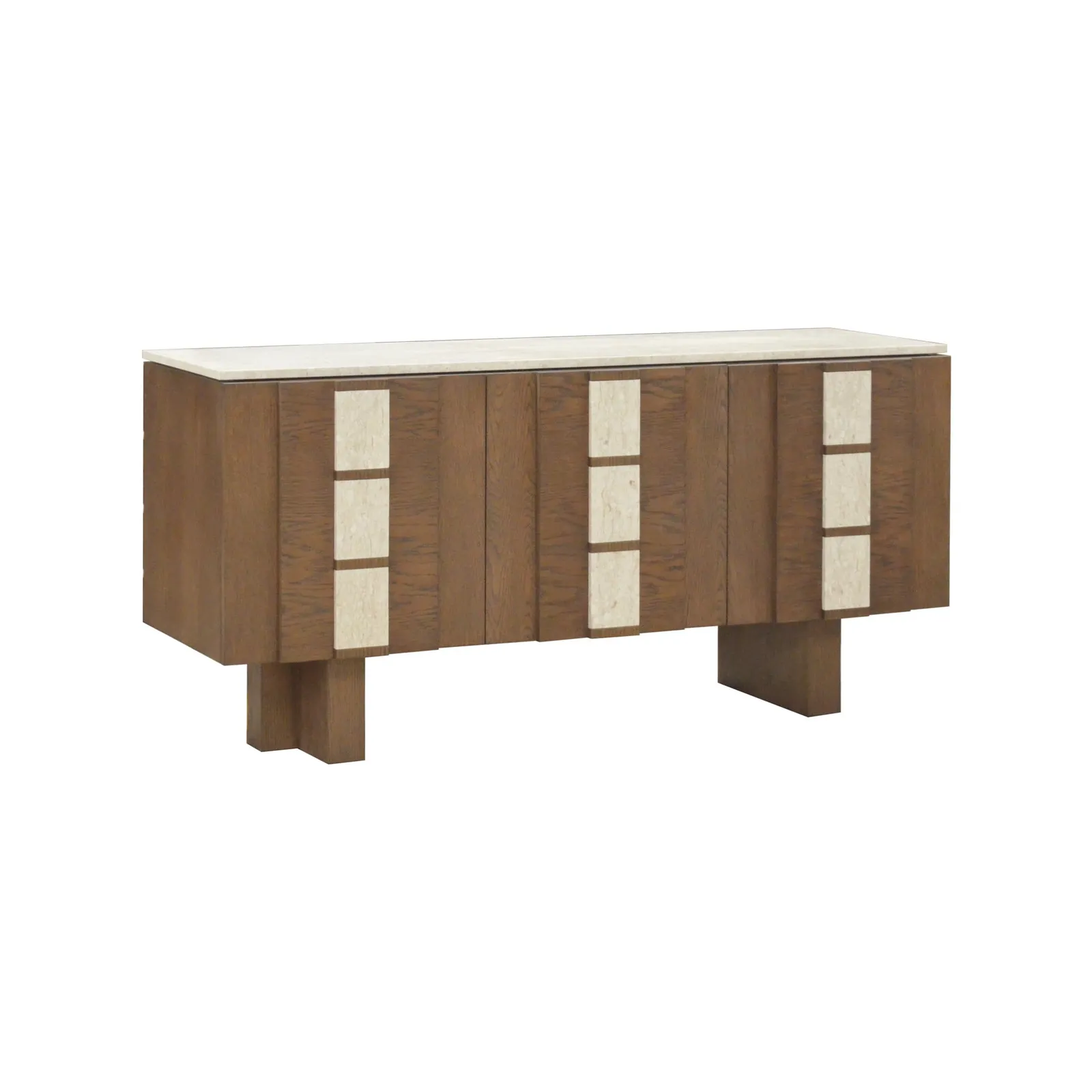 Laroque Sideboard 165Cm, Brown Marble | Barker & Stonehouse 2