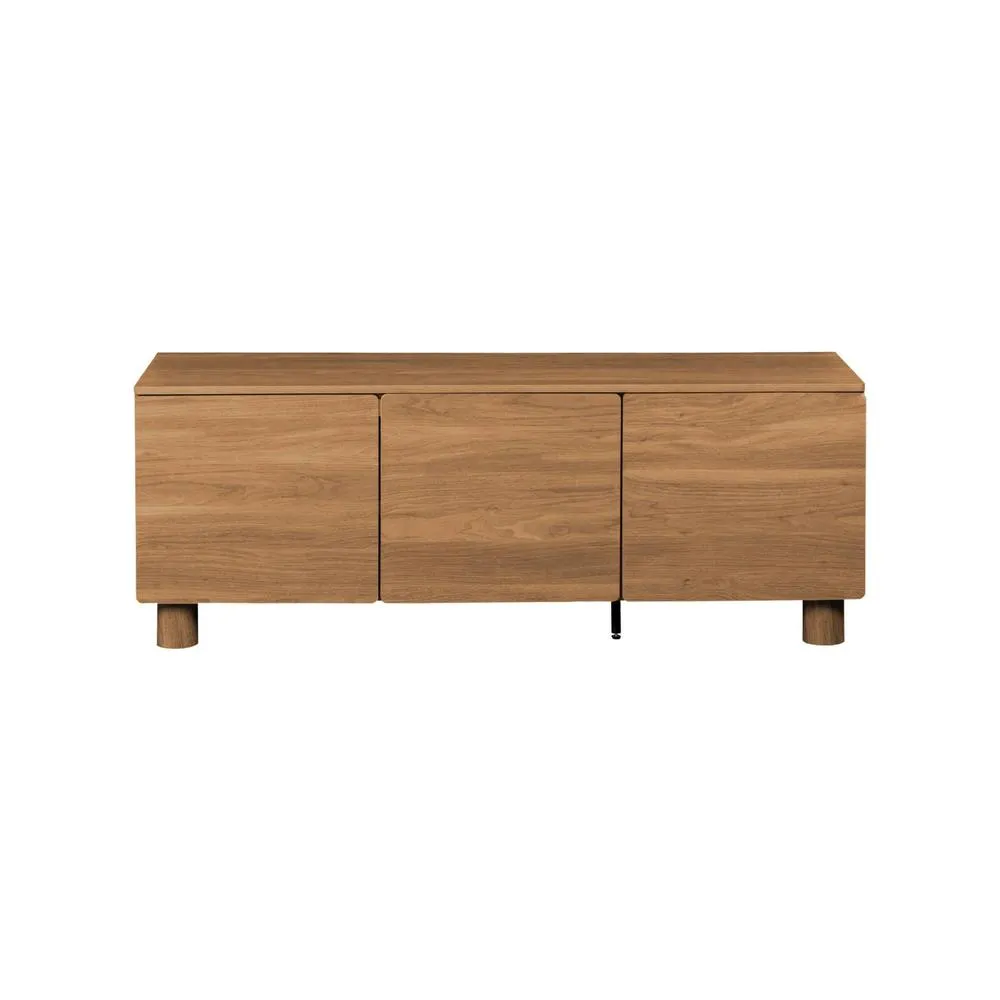 sweeek TV Stand 140cm 3 doors wood decor in Brown 3