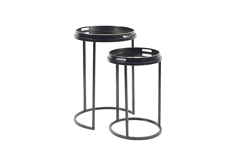 Gold Swirl Tables Set of 2
