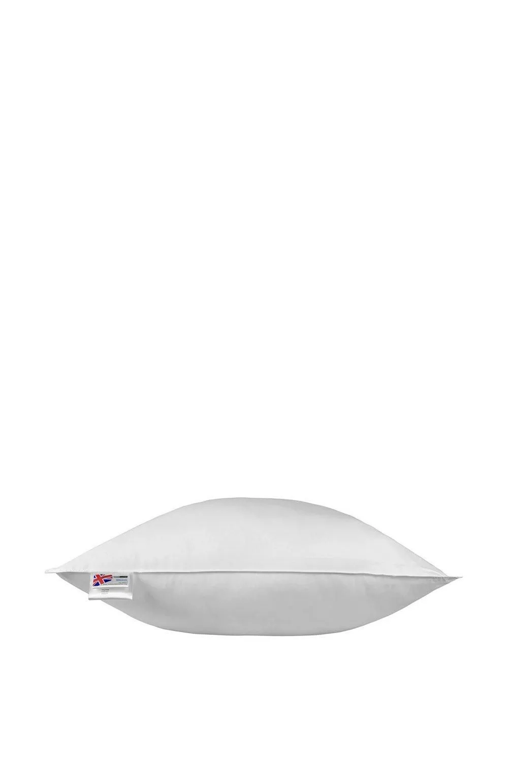 Homescapes Goose Down Euro Continental Square Pillow - 80cm x 80cm (32"x32") in White 2