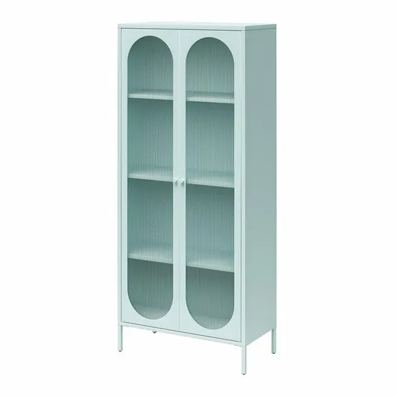 Luna Tall Fluted Sideboard, Glass 6