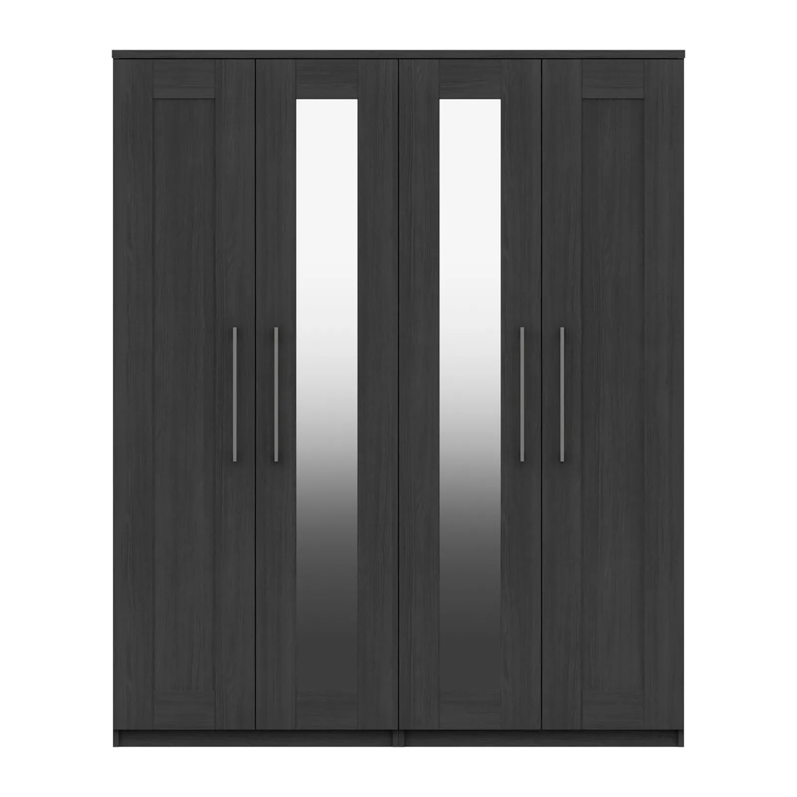 Ethan 4 Door Wardrobe, Mirrored