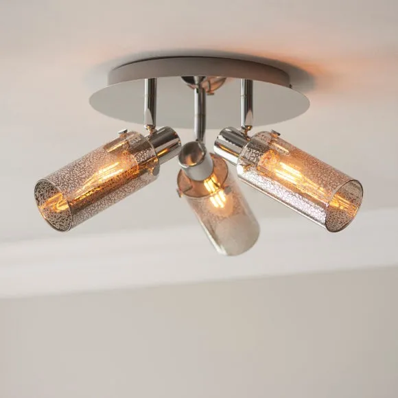 Lara Industrial 3 Light Adjustable Spotlight