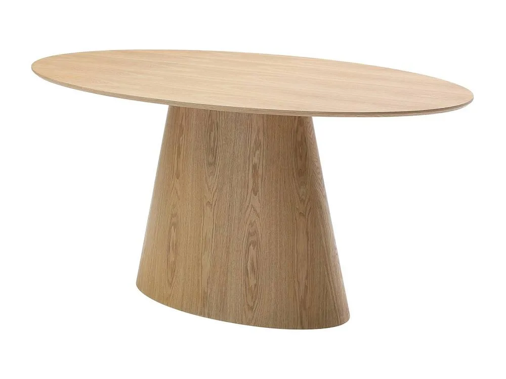 Vente-unique 6 - Seater MDF Dining Table - Light Natural - ANTELADA in Light Oak 6