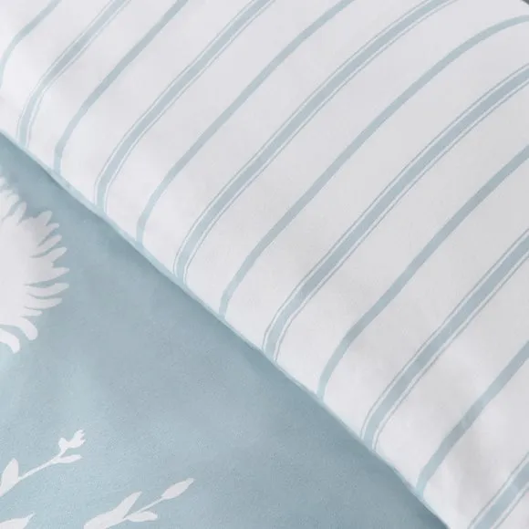 Catherine Lansfield Meadow Sweet Floral Reversible Duvet Cover and Pillowcase Set 4