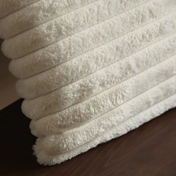 Catherine Lansfield Cosy Ribbed Square Cushion 2