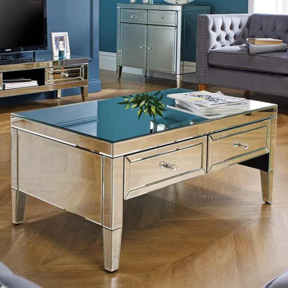 Valencia Mirrored Coffee Table
