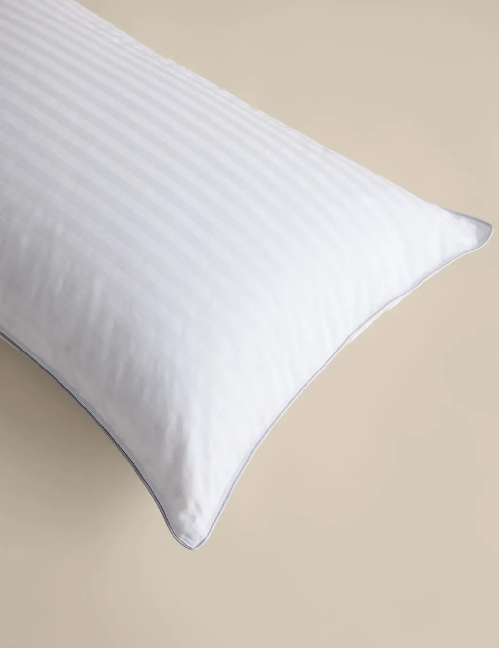 M&S Hungarian Goose Down Medium Pillow White