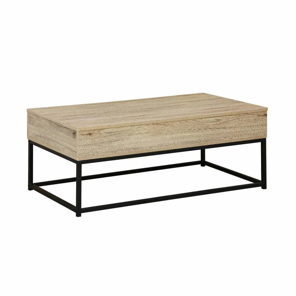 sweeek Liftable coffee table in Beige 2