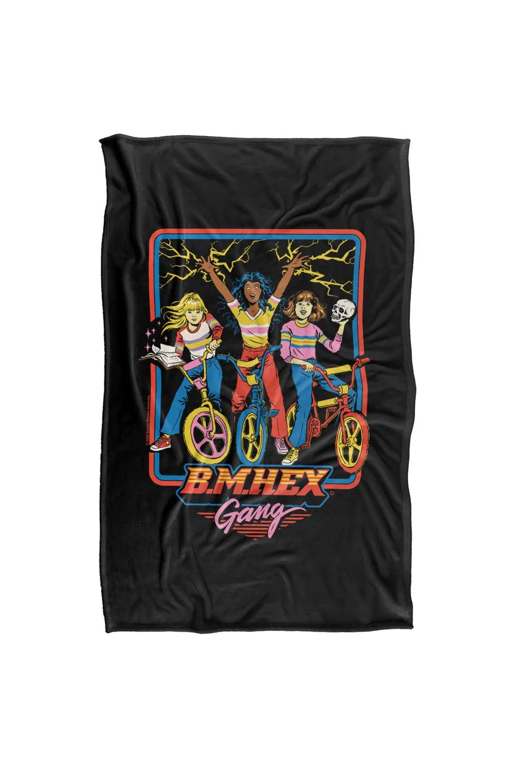 Steven Rhodes B.M.Hex Gang Silky Touch Super Soft Throw Blanket