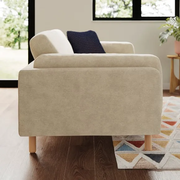 Newton Luxe Chenille 3 Seater Sofa 2
