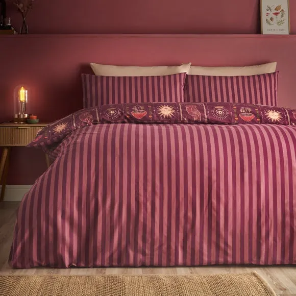 Catherine Lansfield Enchanted Witchcraft Polycotton Duvet Cover & Pillowcase Set 2