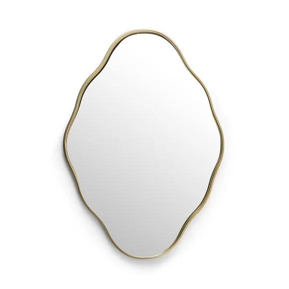 Frances Antique Effect Pond Wall Mirror 3