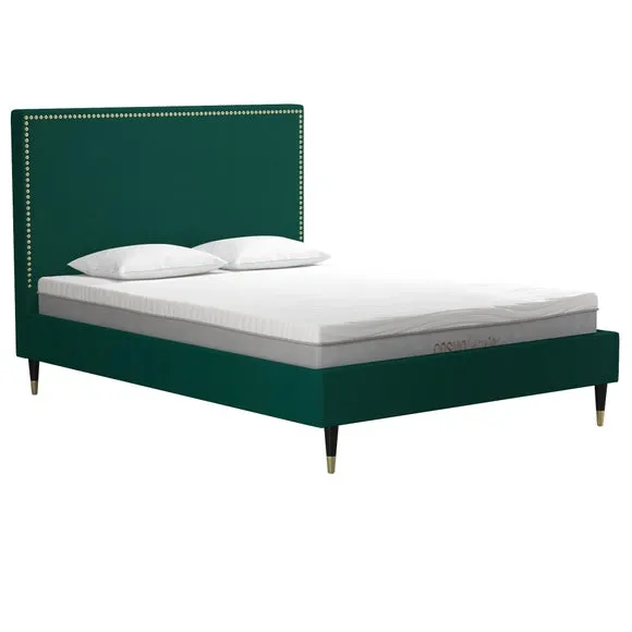 Cosmo Living Audrey Bed Frame, Velvet 4