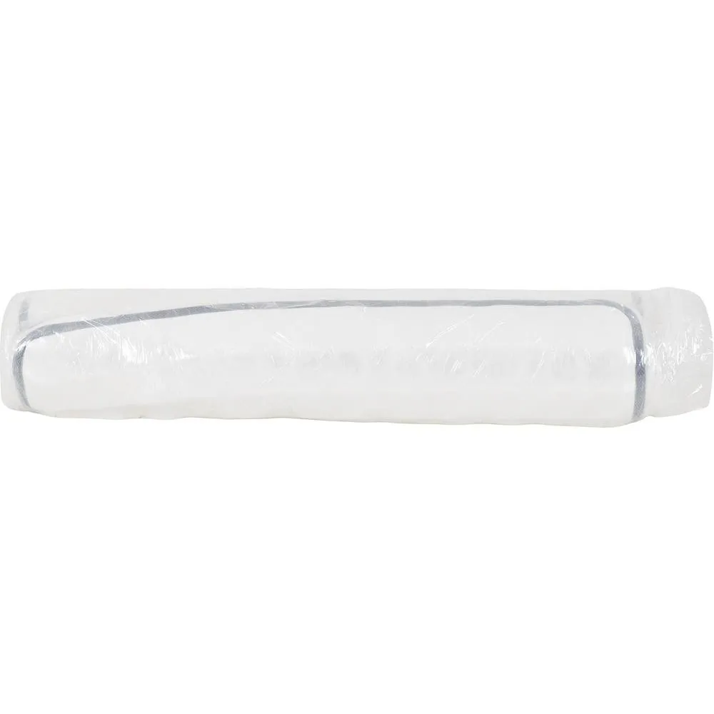 Seconique Yasmin 4'6" Roll-Up Mattress 18cm (Bonnel Spring) in White 2