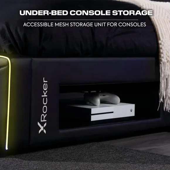 X Rocker Oracle Gaming TV Bed Frame with Neo Fibre LED 5