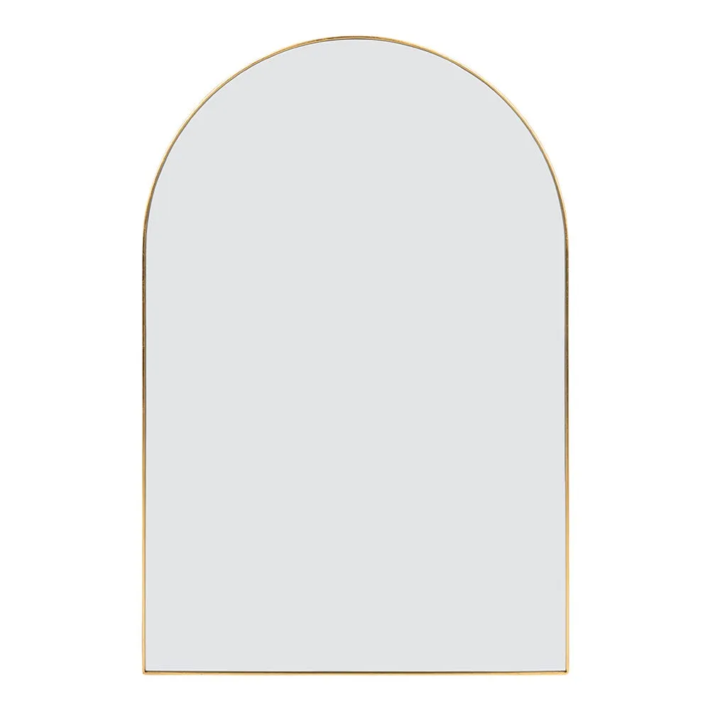 Heal's Fine Edge Arch Wall Mirror Gold 3