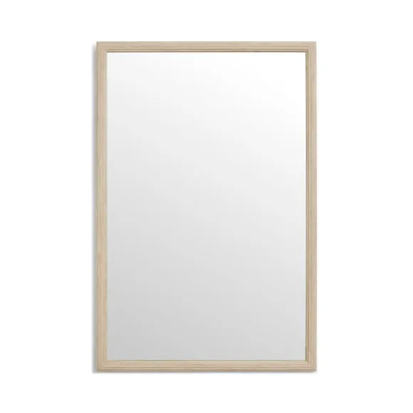Sandi Stone Effect Rectangle Overmantel Wall Mirror 3