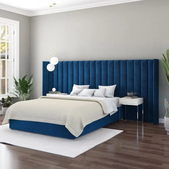 Grandeur Plush Velvet Headboard 1