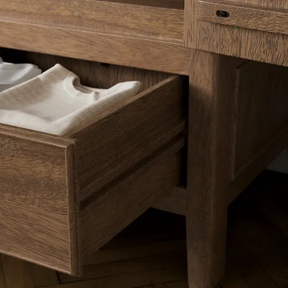 Portland Double Wardrobe, Mango Wood 4