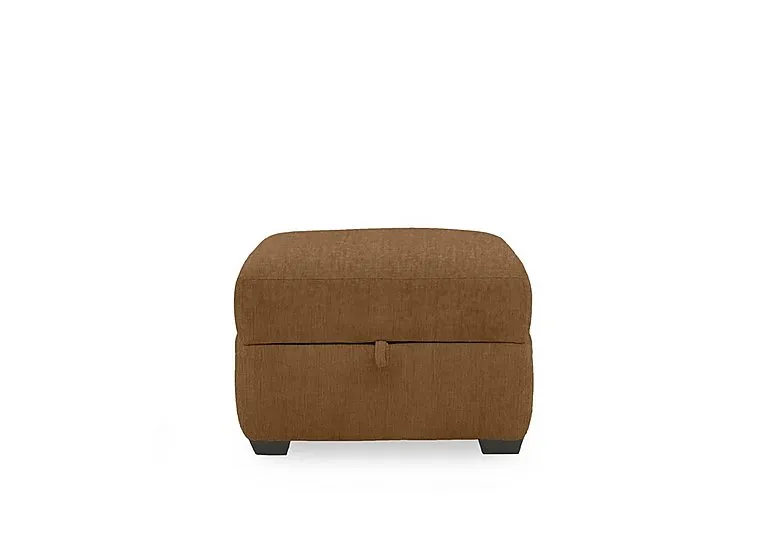 Gemini Fabric Storage Footstool