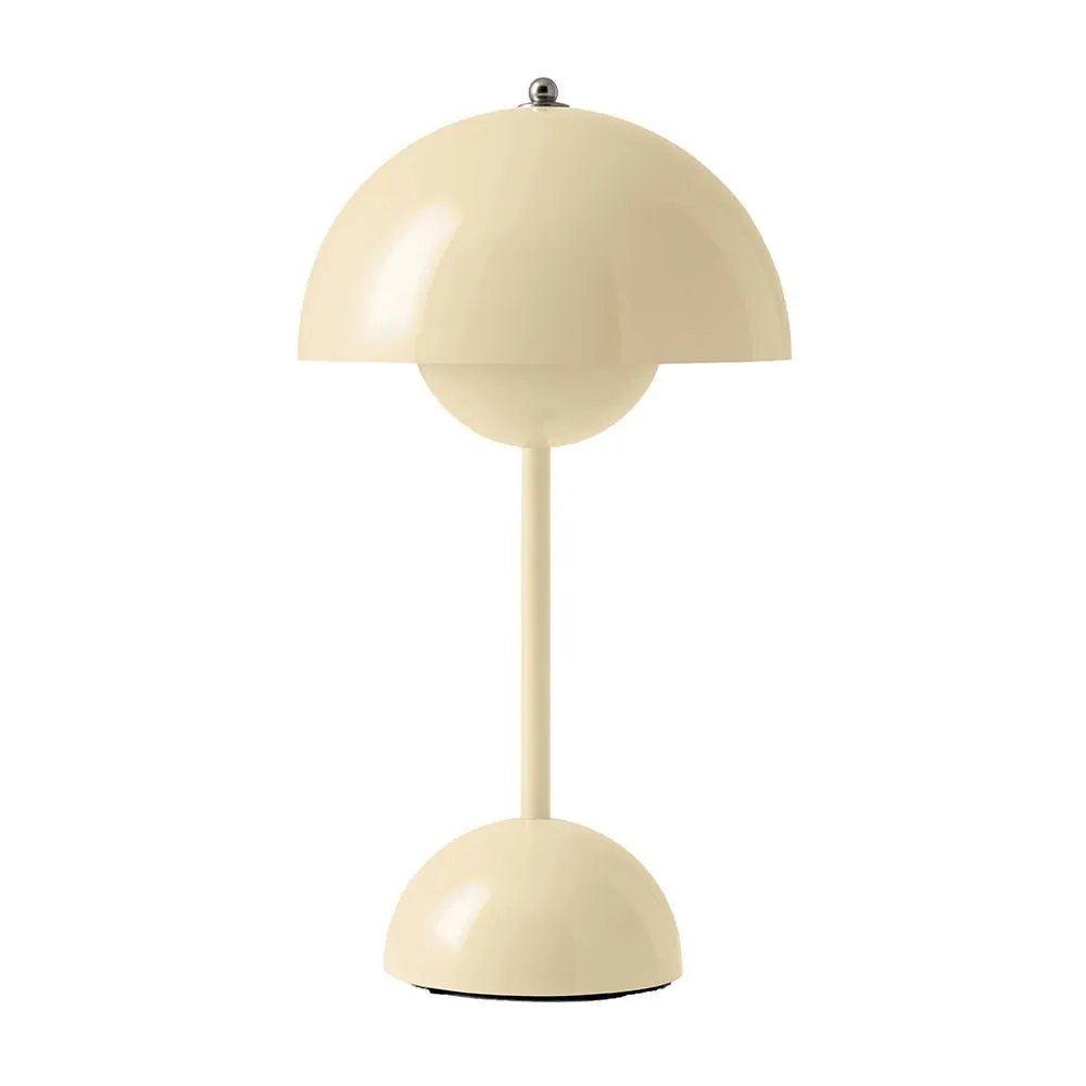 &Tradition Flowerpot LED Portable Table Lamp VP9 Ivory 3