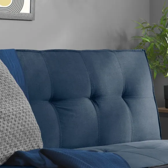 Aurora Velvet Double Sofa Bed 3